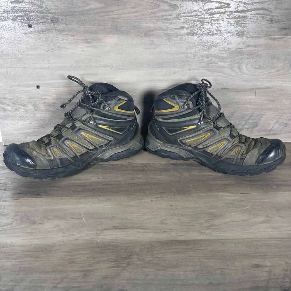 Salomon X Ultra 3 Mid‎ GTX Gore-Tex Contagrip Mens 8 Gorpcore Hiking Trail Boots